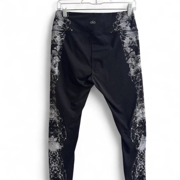 ALO  Yoga Goddess Leggings – Ombre Gray/Black – Size M - Picture 1 of 5
